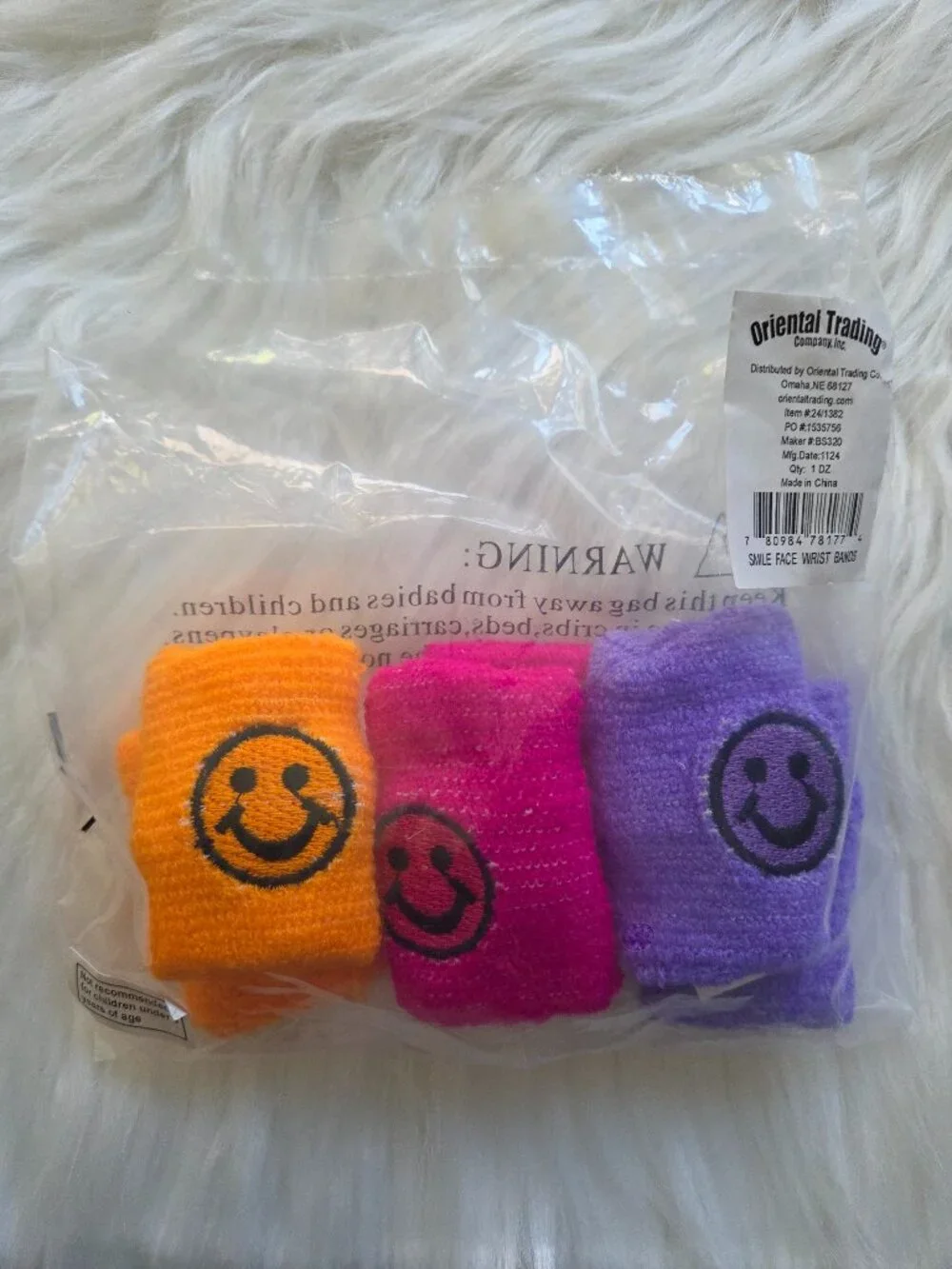 Oriental Trading Company Set of 3 Wristbands